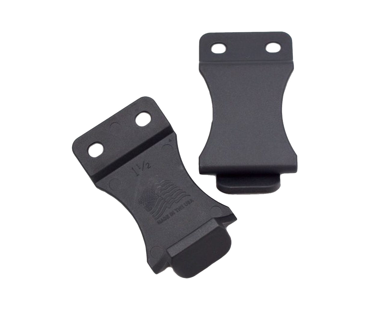  HolsterSmith [2PCS] FOMI Holster Clip for 1.50 Inch Belts –  IWB/OWB with Mounting Hardware – USA Made - Adjustable Cant - for Kydex  Holsters, Knife Sheaths, Inside Waistband Clips : Sports & Outdoors