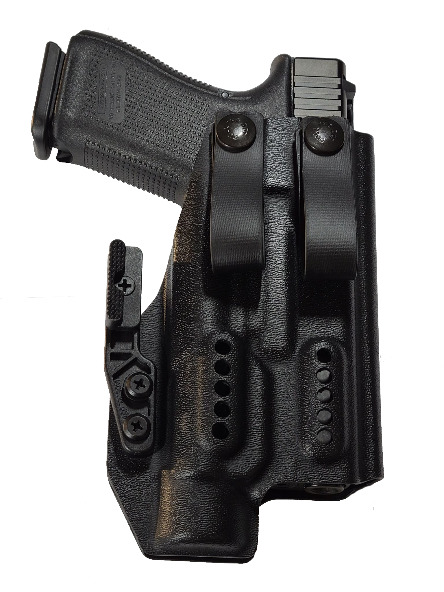 Glock 19 / 23 / 32 / 45  TLR1HL / TLR1 IWB Crusader Holster With Soft Loops and Modwing