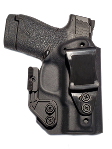 Smith and Wesson Shield 9/40 Crusader IWB Holster with Modwing and TACCLIP Tuckable.