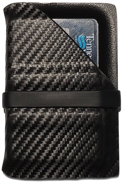 Carbon Fiber Kydex Wallet with Money Band